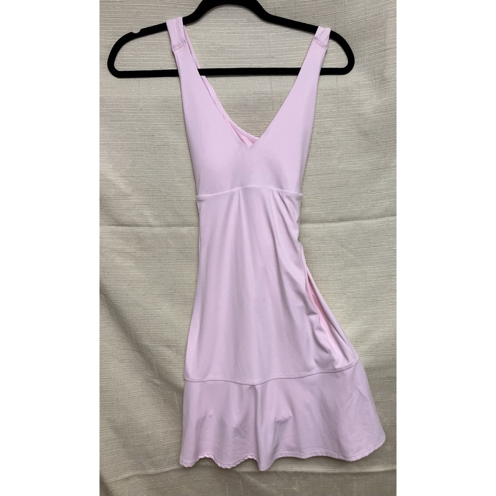 All In Motion Tennis Dress with Built In Shorts Easy Wear Pink Size M Work Out
